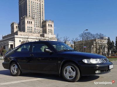 Czarny Używany 1998 Saab 9-3 Coupe | 12 500 zł
