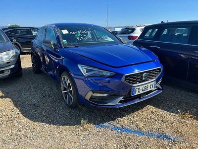 Niebieski Używany 2021 Seat Leon FR Hatchback | 36 900 zł