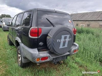 Czarny Używany 2001 Nissan Terrano SUV | 7500 zł