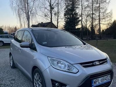 Używany Ford Grand C-Max 2011 Srebrny Minivan