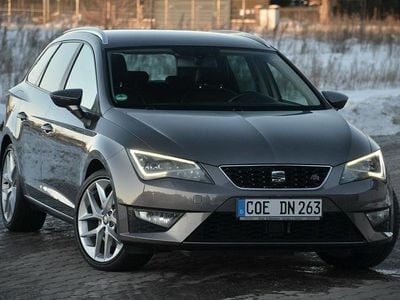Szary Używany 2014 Seat Leon Kombi | 39 900 zł (Uczciwa cena)
