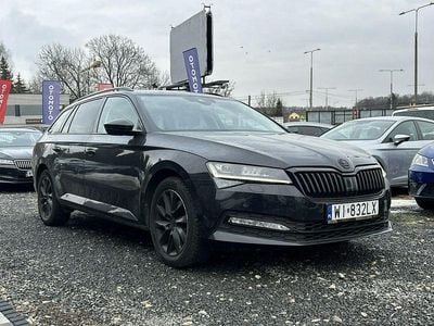 Czarny Używany 2022 Skoda Superb Kombi | 79 900 zł (Super Cena)