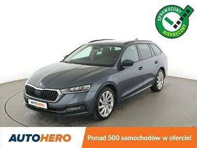 Szary Używany 2021 Skoda Octavia Kombi | 71 300 zł