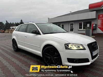 Biały Używany 2009 Audi A3 Sportback Hatchback | 24 888 zł (Dość drogi)