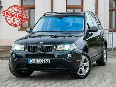 Granatowy Używany 2008 BMW X3 SUV | 28 700 zł (Uczciwa cena)