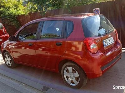 Używany Chevrolet Aveo 75 KM (55 kW) 2009 Bordowy Hatchback