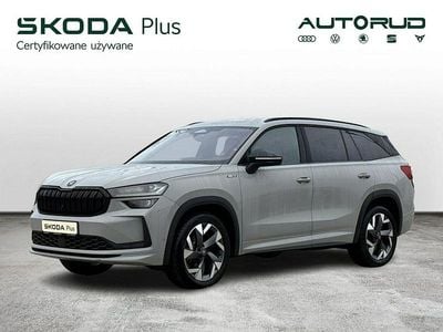 Szary Używany 2024 Skoda Kodiaq SportLine SUV | 205 900 zł