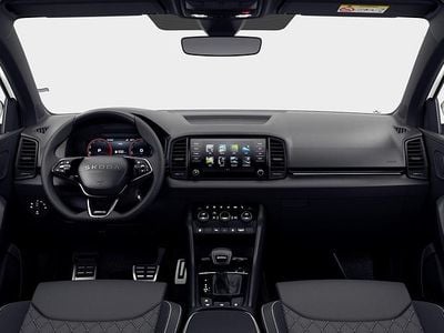 Nowe Skoda Karoq SportLine 110 KM (80 kW) 2026 Biel moon metalizowany SUV