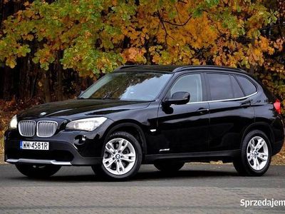 Czarny Używany 2010 BMW X1 SUV | 28 900 zł (Dość drogi)