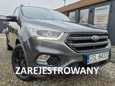 Szary (metalik) Używany 2019 Ford Kuga ST-Line SUV | 58 900 zł (Uczciwa cena)