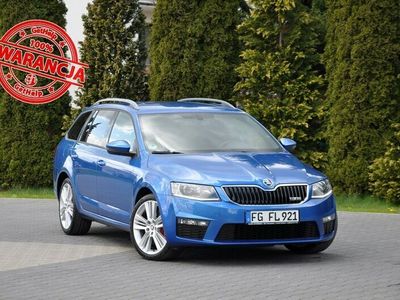 używany Skoda Octavia 2.0TDI(184KM)*VRS*Bi-Xenon*Led*Klimatronik*Skóry*Reling*I Wł*Alu18"ASO