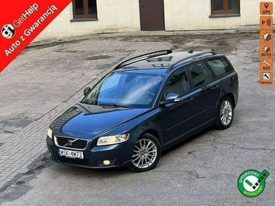 Niebieski Używany 2010 Volvo V50 Kombi | 17 900 zł (Drogi)