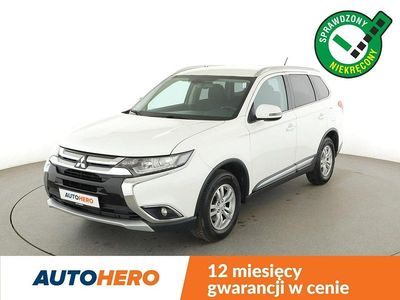 Biały Używany 2016 Mitsubishi Outlander SUV | 57 900 zł (Uczciwa cena)