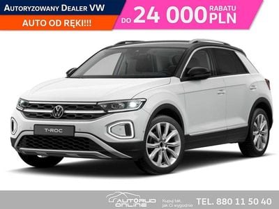 Biały Nowe 2025 VW T-Roc SUV | 135 930 zł (Super Cena)