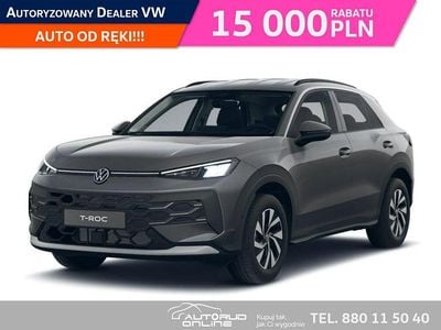 Szary (metalik) Nowe 2025 VW T-Roc SUV | 136 930 zł (Super Cena)