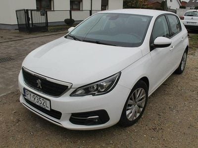 Biały Używany 2021 Peugeot 308 Hatchback | 26 900 zł