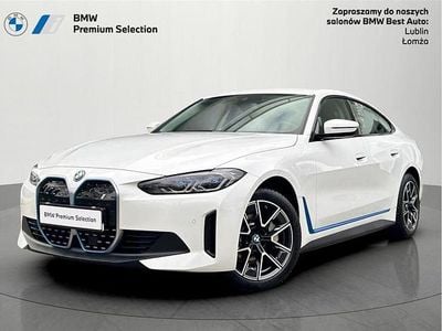 Używany BMW i4 Shadowline 250 kW (340 KM) 2023 Biel alpejska Sedan/Limuzyna