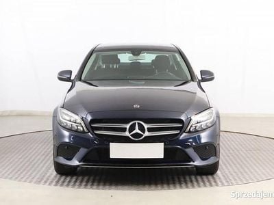 Niebieski Używany 2019 Mercedes C180 Sedan/Limuzyna | 88 499 zł (Uczciwa cena)