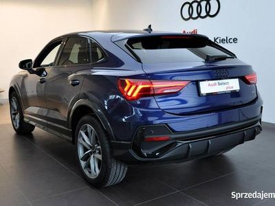 Używany Audi Q3 Sportback S-Line 245 KM (180 kW) 2024 Niebieski ciemny (metalik) SUV