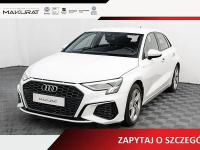 Używany Audi A3 Sportback S-Line 150 KM (110 kW) 2023 Biały (metalik) Hatchback