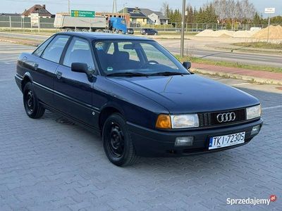 Niebieski Używany 1989 Audi 80 Comfort Sedan/Limuzyna | 19 900 zł