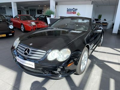 Czarny Używany 2003 Mercedes SL500 Kabriolet | 78 900 zł