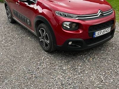Używany Citroën C3 Shine 2019 Czerwony Hatchback