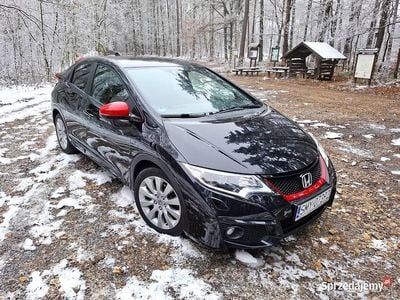 Czarny Używany 2015 Honda Civic Sport Hatchback | 46 500 zł (Uczciwa cena)