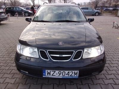 Czarny Używany 2002 Saab 9-5 Linear Kombi | 12 990 zł