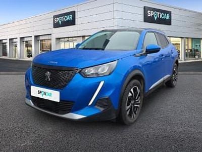 Niebieski Używany 2020 Peugeot 2008 Allure SUV | 53 900 zł (Uczciwa cena)