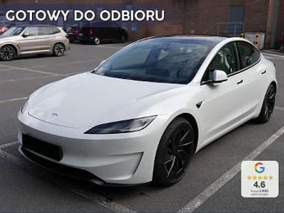 Nowe Tesla Model 3 Performance 338 kW (460 KM) 2025 Biały Sedan/Limuzyna