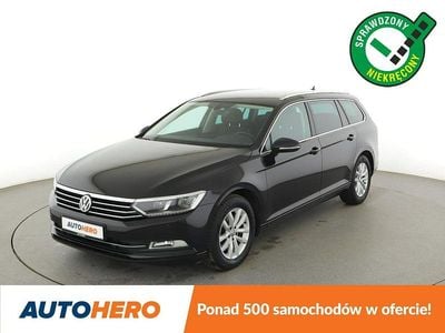 Czarny Używany 2017 VW Passat Kombi | 63 500 zł (Dość drogi)