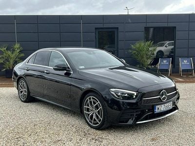 Czarny Używany 2021 Mercedes E220 Sedan/Limuzyna | 174 800 zł (Drogi)