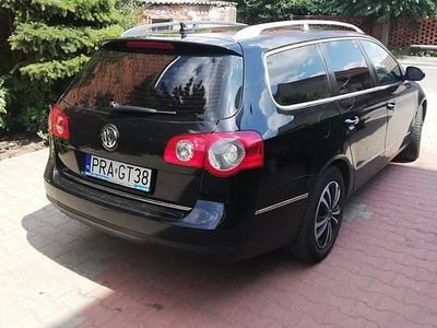 Czarny Używany 2007 VW Passat Kombi | 11 500 zł (Drogi)