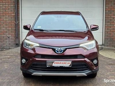 Bordowy (metalik, perła) Używany 2016 Toyota RAV4 Hybrid Style SUV | 78 900 zł (Uczciwa cena)