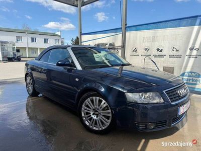 Granatowy Używany 2003 Audi A4 Cabriolet Kabriolet | 12 900 zł
