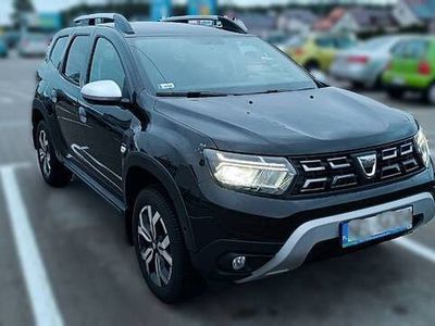 używany Dacia Duster Prestige LPG czarny polski salon od właściciela