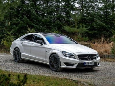 Używany Mercedes CLS63 AMG AMG 585 KM (430 kW) 2013 Biały Sedan/Limuzyna