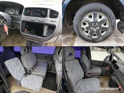 Granatowy Używany 2000 Mitsubishi L400 Minivan | 6500 zł