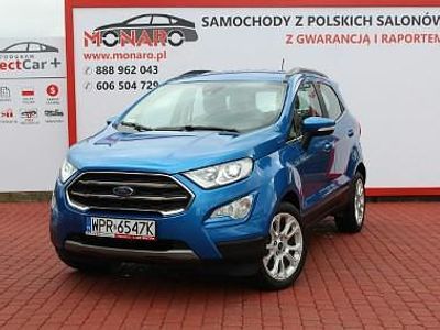 Niebieski Używany 2022 Ford Ecosport Titanium SUV | 73 900 zł (Dość drogi)