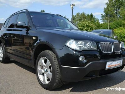Czarny Używany 2008 BMW X3 SUV | 25 900 zł (Uczciwa cena)