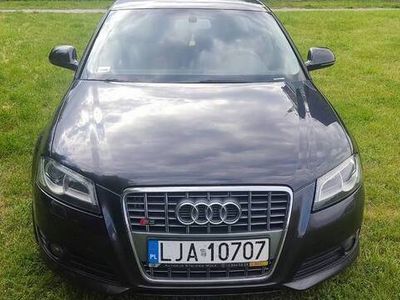 Używany Audi A3 S-Line 140 KM (102 kW) 2010 Czarny Sedan/Limuzyna
