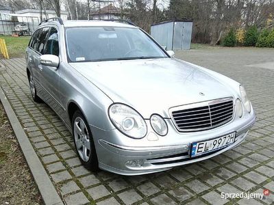 używany Mercedes E270 CDi W211 kombi salon PL od nowości w rodzinie