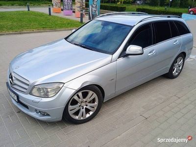 Używany Mercedes C230 Avantgarde 2008 Srebrny Sedan/Limuzyna