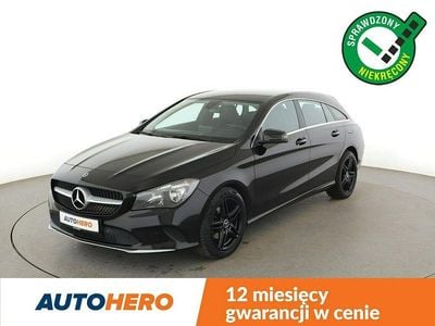 Czarny Używany 2017 Mercedes CLA180 Sedan/Limuzyna | 62 400 zł