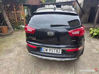 Czarny Używany 2010 Kia Sportage SUV | 30 000 zł (Drogi)