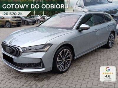 Srebrny Używany 2024 Skoda Superb LAURIN & KLEMENT Kombi | 226 200 zł