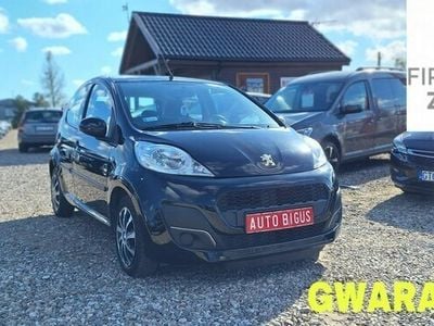 Używany Peugeot 107 68 KM (50 kW) 2013 Czarny (metalik) Hatchback