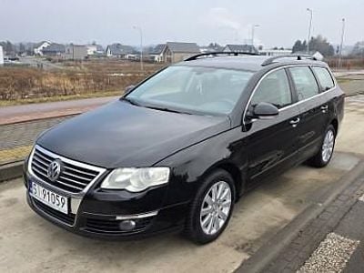 Czarny Używany 2007 VW Passat Kombi | 8900 zł (Super Cena)