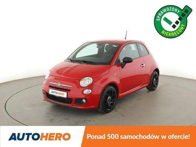 Czerwony (metalik) Używany 2014 Fiat 500 Sport Hatchback | 31 100 zł (Uczciwa cena)